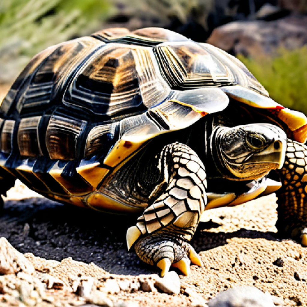 거북이 자연 서식지 연구 - Terrestrial Turtle Ecosystem**

"A fully clothed wildlife photographer capturing a detailed close-up...