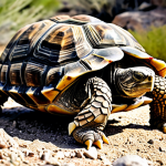 거북이 자연 서식지 연구 - Terrestrial Turtle Ecosystem**

"A fully clothed wildlife photographer capturing a detailed close-up...